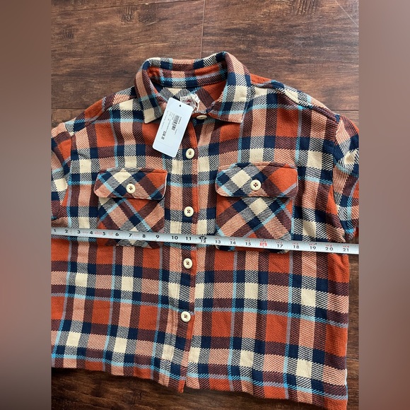 Evereve Faherty Surf Flannel Overshirt - Picture 8 of 9